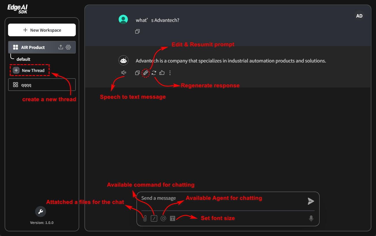Chat Inference