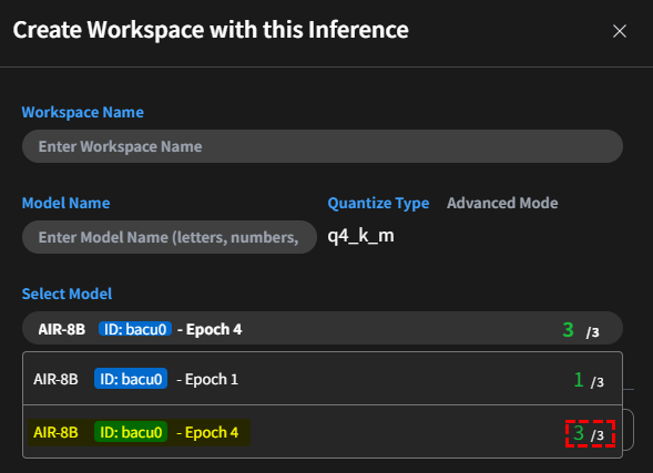 Create Workspace