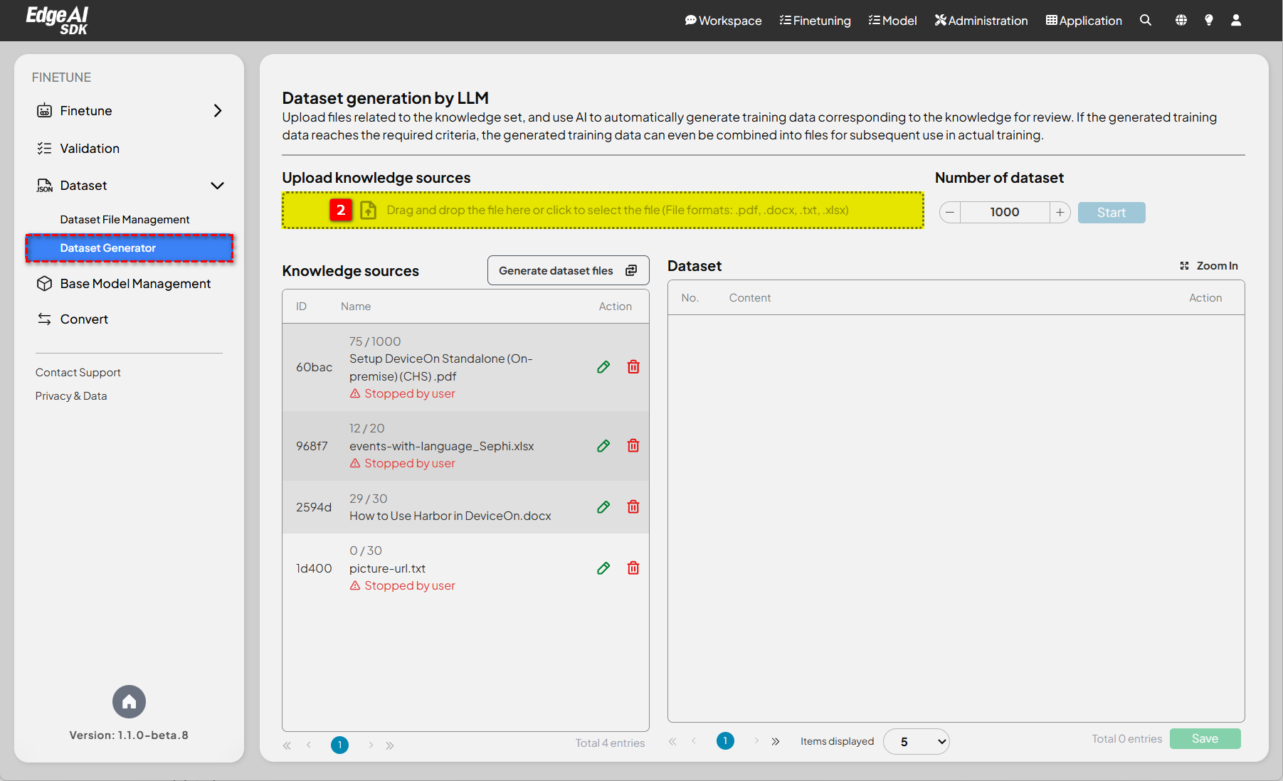 Dataset Generator