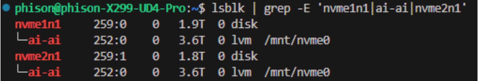 LVM Success