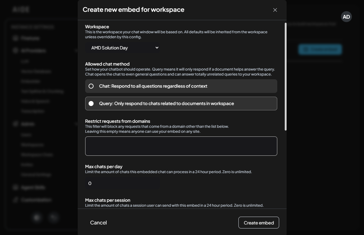 Configuration Options
